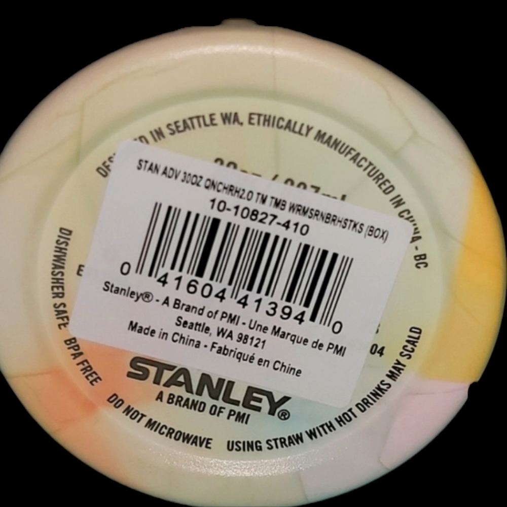 🐰Warm Serene Brushstrokes🐰 Stanley 30 oz. Quencher H2.0 FlowState Tumbler!! - Picture 2 of 4